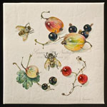Gooseberries, Currants and Bee, 2009