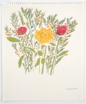 Red Peonies and Yellow Rose, 2007