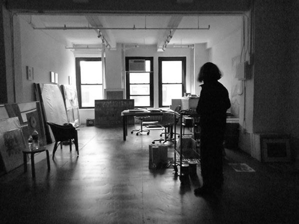 Elizabeth Enders in her studio.