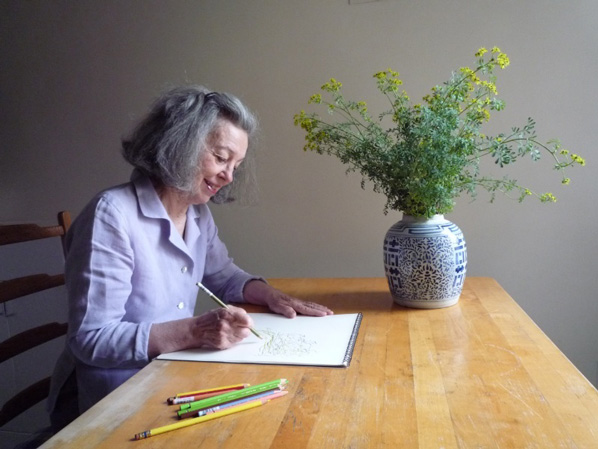 Elizabeth Enders in her studio.